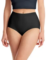 Secrets High Waist slip Katoen - 32047 - Hoge naadloze taille slip - Onderbroek biologisch katoen - thumbnail
