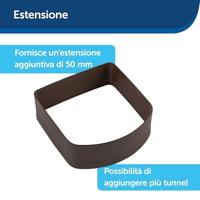 Verlengtunnel voor deur - PETSAFE - MICROSHIP - Bruin - thumbnail
