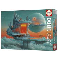 Puzzel - EDUCA - Planeet van Vuur en IJs - 1000 stukjes - 48 x 68 cm - vanaf 12 jaar - thumbnail