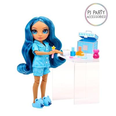 MGA Entertainment rainbow high junior high pyjamaparty-modepop sky - thumbnail