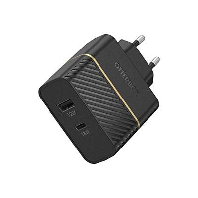 Otterbox Premium Fast Charge Wall Charger (Propack) USB-oplader 30 W 1x USB-A, 1x USB-C USB PD Zwart Snellader