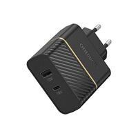 Otterbox Premium Fast Charge Wall Charger (Propack) USB-oplader 30 W 1x USB-A, 1x USB-C USB PD Zwart Snellader - thumbnail
