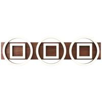 Brilliant Unieke plafondlampMaureen zwart met hout - G80112/76 - thumbnail