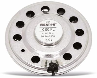 Visaton K 50 FLS - 8 Ohm 2 inch 5 cm Mini-luidspreker 1 W 8 Ω