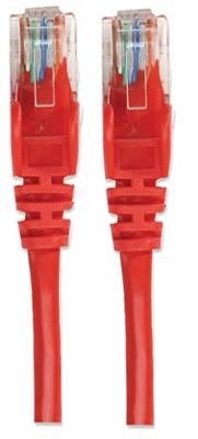 Intellinet 342131 RJ45 Netwerkkabel, patchkabel CAT 6 U/UTP 0.50 m Rood 1 stuk(s)