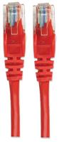 Intellinet 342131 RJ45 Netwerkkabel, patchkabel CAT 6 U/UTP 0.50 m Rood 1 stuk(s) - thumbnail