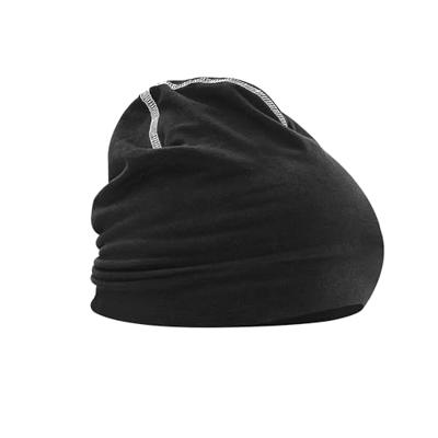 Beechfield CB366 Hemsedal Cotton Beanie - French Navy/White - One Size