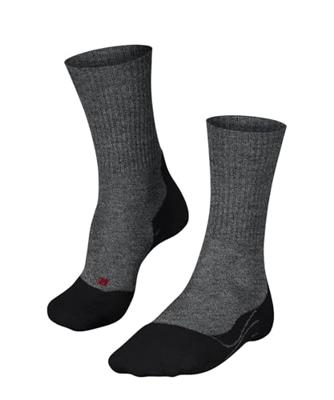 Falke TK2 Explore Wool Wandelsok Dames Black 37-38 Falke TK2 Explore Wool Wandelsok Dames Black 37-38