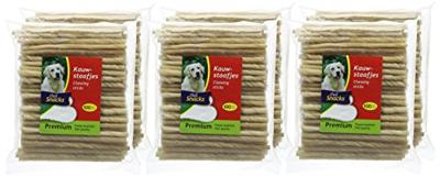 DeliSnacks thai kauwstaafjes hondensnack - 100 stuks - 4/6 mm - thumbnail