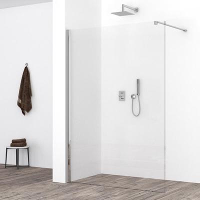 Wiesbaden Comfort Inloopdouche 130x200 cm - Nano Coating Helder Glas/Chroom