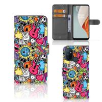 OnePlus Nord N100 | Wallet Case | met Pasjes | Punk Rock - thumbnail