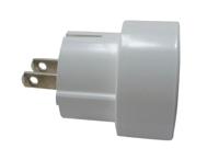 Reisadapter Europa naar USA ongeaard - thumbnail