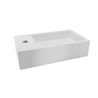 Fontein Wiesbaden Solid Surface 40x22x10 cm (Links) - thumbnail