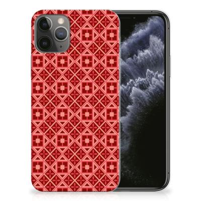 Apple iPhone 11 Pro | TPU bumper | Batik Rood Apple iPhone 11 Pro | TPU bumper | Batik Rood