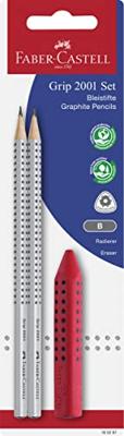 Faber Castell fc-185297 potlood grip 2001 2 stuks met gum