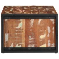 Salontafel 90x50x36 cm massief gerecycled hout meerkleurig - thumbnail