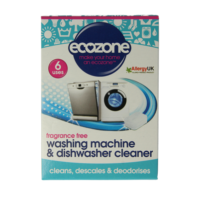 EcoZone Wasmachine en vaatwasser ontkalker 6 Stuks EcoZone Wasmachine en vaatwasser ontkalker 6 Stuks