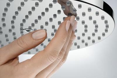 Hansgrohe Raindance S hoofddouche 240 1jet PowderRain, Polished Gold-Optic