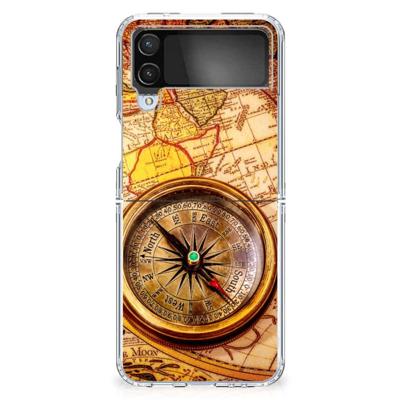 Samsung Galaxy Z Flip 4 | Silliconen Back Cover | Kompas