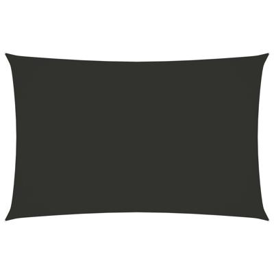 VidaXL Zonnescherm rechthoekig 4x7 m oxford stof antracietkleurig