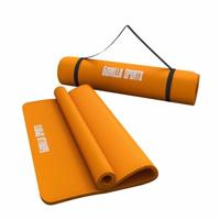 Yogamat Deluxe 190 x 60 x 1,5 cm Oranje - thumbnail