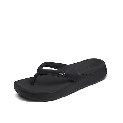 REEF Cushion Cloud Slipper Dames Black 7