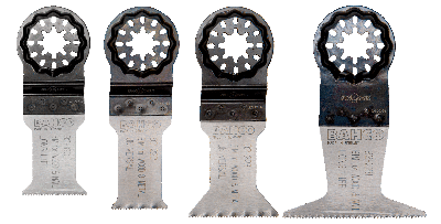 Bahco Multitool-zaagbladset | standaardvorm | voor hout en metaal - 8-delig - 92-WM-SET-8P