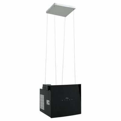Afzuigkap voor kookeiland met aanraaksensor LCD gehard glas - thumbnail