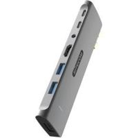 Sitecom Macbook Multiport hub 7 in 2 for M1/M2 models - thumbnail