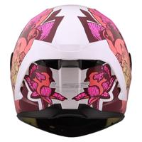 LS2 integraalhelm "ff820 rapid iii poppies" helmets ff820 rapid i poppies ii white/pink s - thumbnail