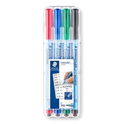 Staedtler Foliestift Lumocolor 305F WP4-1 Willekeurige kleur (geen keuze mogelijk)