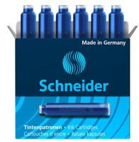 Inktpatronen 5 pakjes a 6 stuks blauw - thumbnail