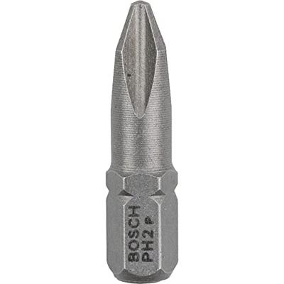 Bosch Accessories 2607001514 Kruis-bit PH 2 Extra hard C 6.3 100 stuk(s)