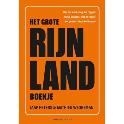 Jaap  Peters & Mathieu  Weggeman Het Grote Rijnlandboekje