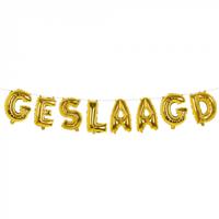 Folieballonslinger &apos;GESLAAGD&apos; (4m) - thumbnail