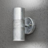 KonstSmide WandspotModena Up - Down 2-lichts 17cm zinkgrijs - 7571-320 - thumbnail