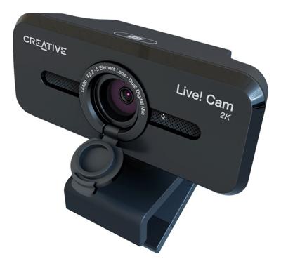 Creative Live! Cam Sync V3 Webcam 2560 x 1440 Pixel Klemhouder
