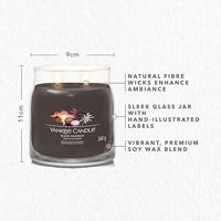 Yankee Candle black coconut signature medium jar - thumbnail