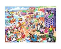 At The Seaside Puzzel 80 Stukjes XL - thumbnail