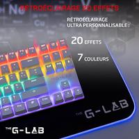 Speler -toetsenbord - de g -lab - keyz -mercury -b/fr - Mechanics - TKL - zwart - thumbnail