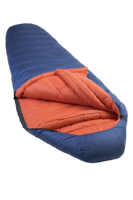 Lowland Kibo -5 Mummie Slaapzak Blauw Buitenzijde/Oranje Binnenzijde 225X80 - thumbnail