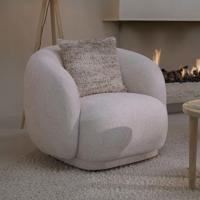 Light & Living Fauteuil 'Ovito' kleur Crème - thumbnail