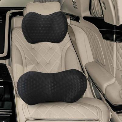 VidaXL Kussenset met kussen verstelbaar 2 pcs zwart 4d mesh