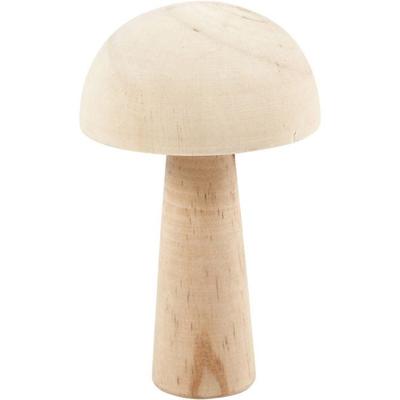 Creativ Company Paddestoel , h: 14 cm, d 9 cm, 1 stuk