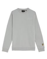 Lyle & Scott winter sweater jongens - Grijs mirage - Script - thumbnail