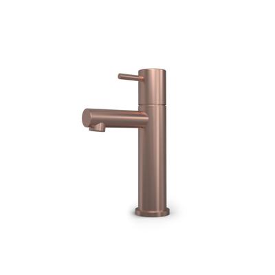 Hotbath Cobber Fonteinkraan - Opbouw - Uitvoering BCP - Geborsteld Koper PVD - Messing - 230 mm - Waterbesparend