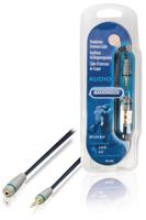 Stereo Audio Verlengkabel 3.5 mm Male - 3.5 mm Female 2.00 m Blauw - thumbnail