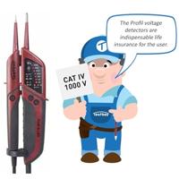 Testboy Profi III LED 2 polige spanningtester - thumbnail