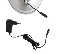 MAULstorm bureaulamp, LED, op voet, zilver - thumbnail