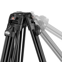 Manfrotto MVK504XTWINFA 504X Video Head + aluminium Fast Twin Leg statiefkit - thumbnail
